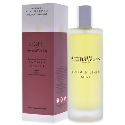 Light Room and Linen Mist - Amyris and Orange